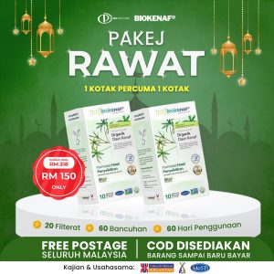 Pakej Rawat ( Beli 1 Kotak BioKenaf Percuma 1)